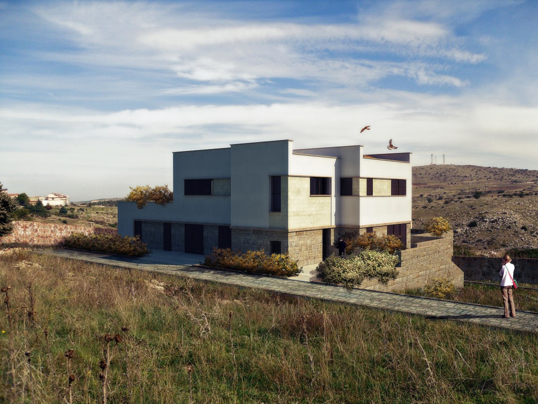 villa trifamigliare1-architetto locuratolo-minervino murge-BAT-Puglia